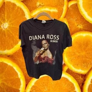 Diana‎ Ross in Concert Band Shirt Size Medium